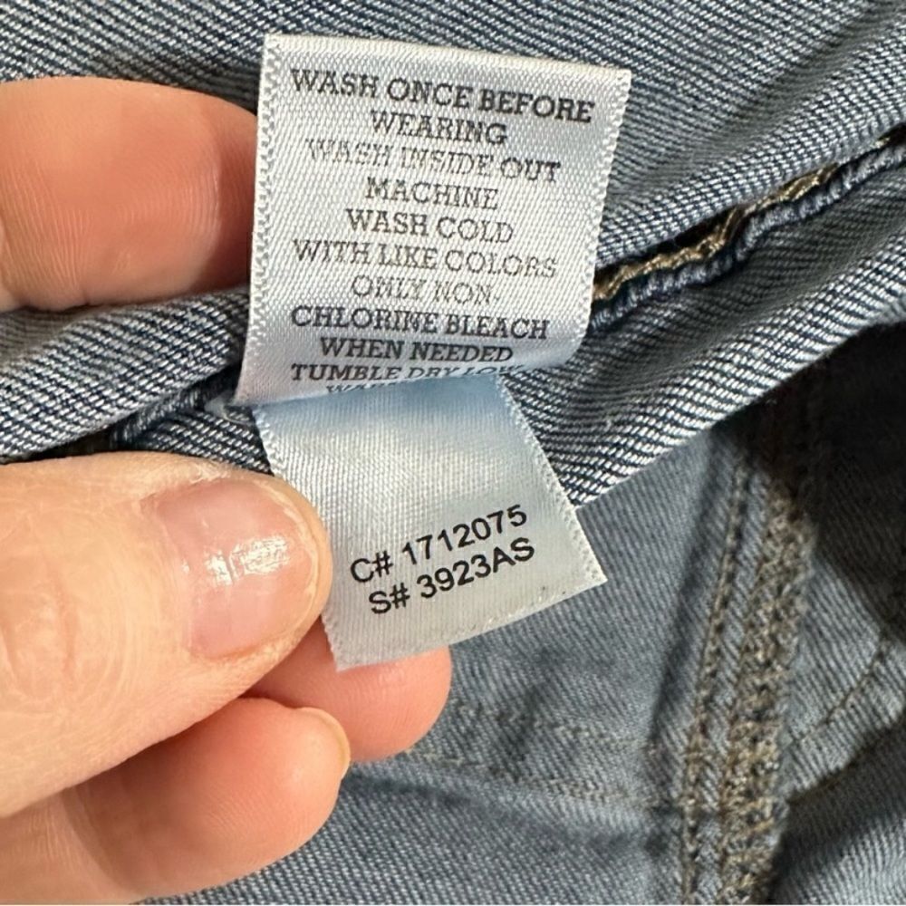 Altar’d Stateblue Denim Button Front Patch Pocket… - image 5